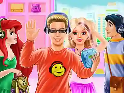 თამაში Princesses High School Trends ონლაინ