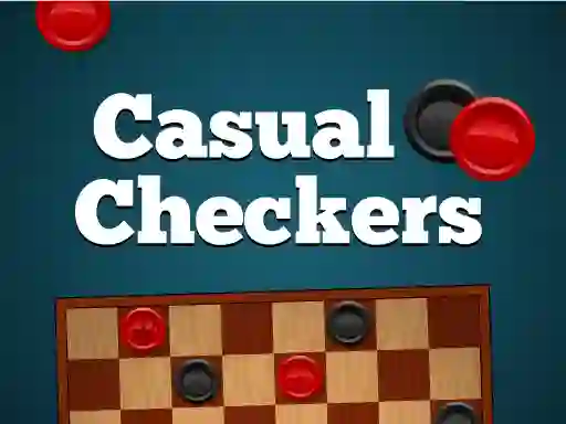 თამაში Casual Checkers ონლაინ
