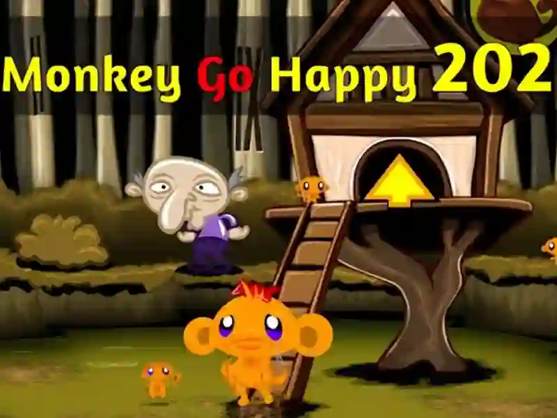 თამაში Monkey Go Happy Stage 202 ონლაინ