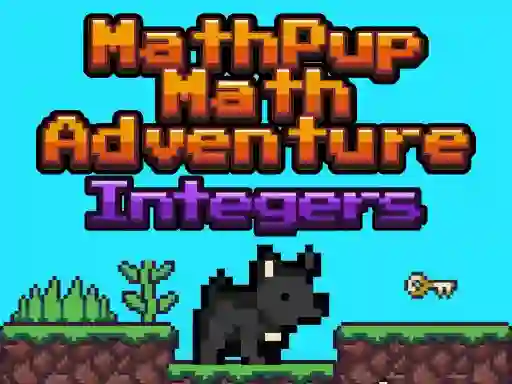 თამაში MathPup Math Adventure Integers ონლაინ