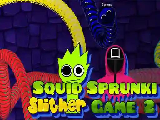თამაში Squid Sprunki Slither Game 2 ონლაინ