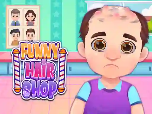თამაში Funny Hair Salon ონლაინ