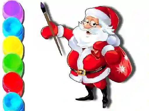 თამაში Christmas Eve Coloring Book ონლაინ
