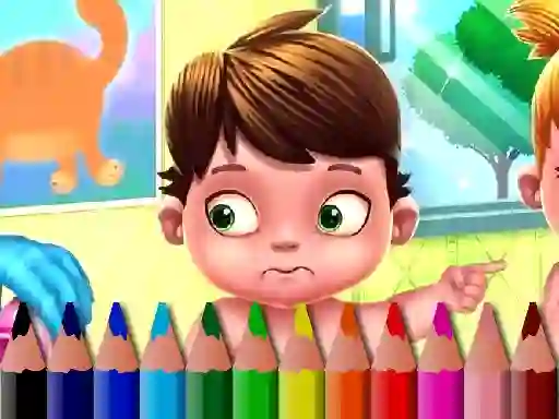 თამაში Back To School: Baby Coloring Book ონლაინ