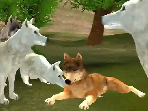 თამაში Wild Wolves Hunger Attack ონლაინ