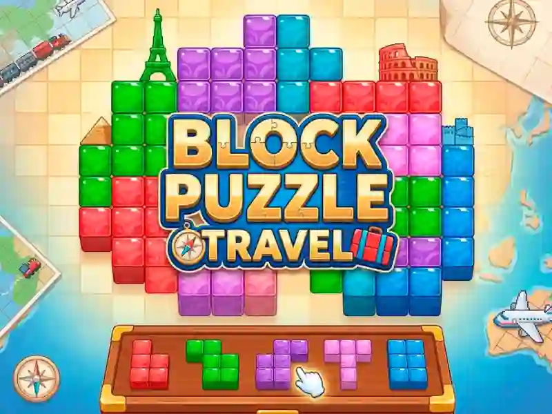 თამაში Block Puzzle Travel ონლაინ