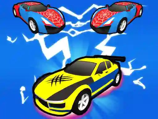 თამაში Superhero Car Merge Master ონლაინ