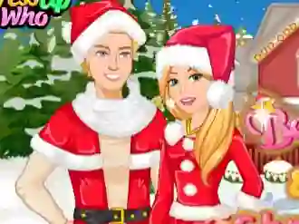 თამაში Barbie and Ken Christmas ონლაინ