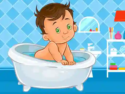 თამაში Baby Bath Jigsaw ონლაინ