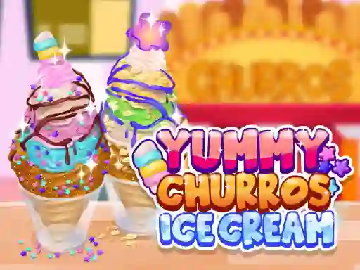 თამაში Yummy Churros Ice Cream ონლაინ