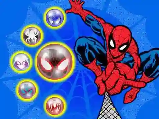 თამაში Spiderman Bubble Shooter ონლაინ