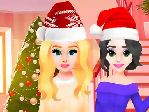 თამაში Christmas Party Girls ონლაინ