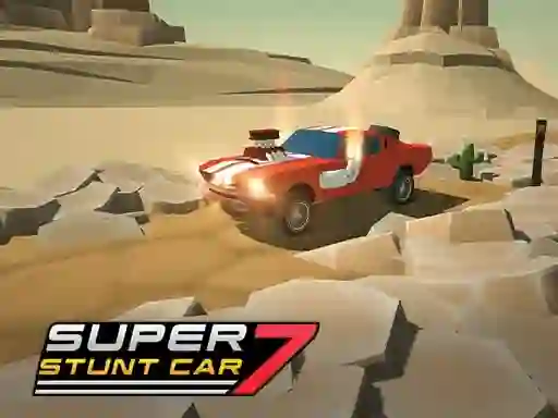 თამაში Super Stunt car 7 ონლაინ