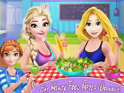 თამაში Cooking After Workout ონლაინ