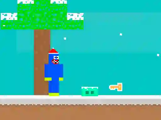 თამაში Noob Huggy Winter ონლაინ