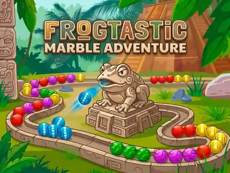 თამაში Frogtastic Marble Adventure ონლაინ