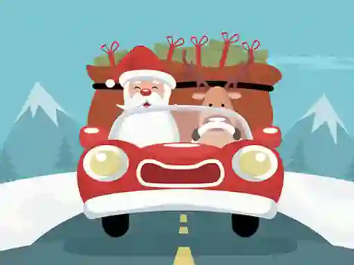თამაში Santa Giving Presents Jigsaw ონლაინ
