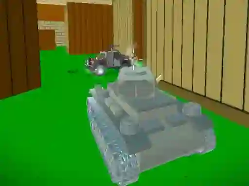 თამაში Pixel Vehicle Shooting War and Turbo Drifting Race ონლაინ