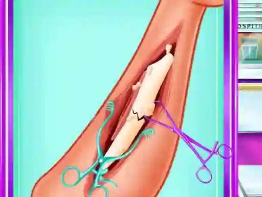 თამაში Ladybug Leg Surgery ონლაინ