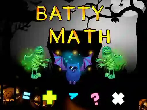 თამაში Batty Math ონლაინ