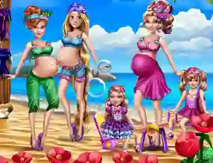 თამაში Pregnant Moms Exotic Holiday ონლაინ