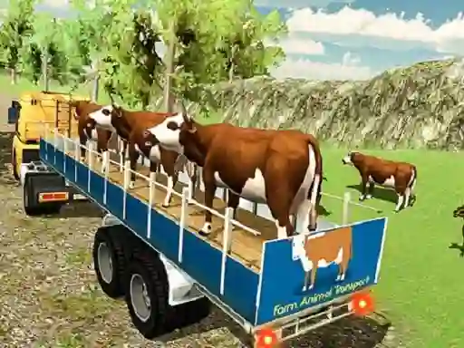 თამაში Offroad Animal Truck Transport ონლაინ