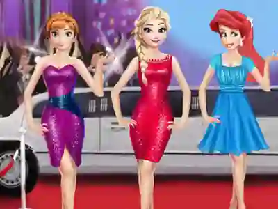 თამაში Princesses On Red Carpet ონლაინ