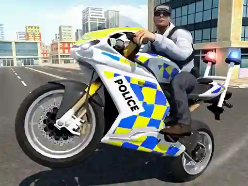 თამაში Police Chase Motorbike Driver ონლაინ