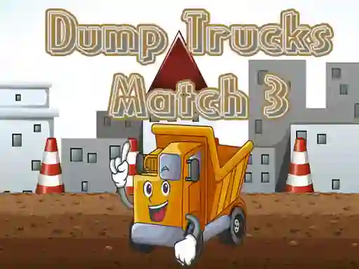თამაში Dump Trucks Match 3 ონლაინ