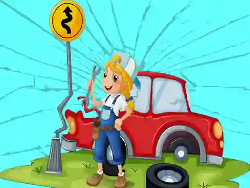 თამაში Broken Cars Jigsaw ონლაინ