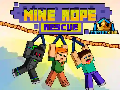თამაში Mine Rope Rescue ონლაინ