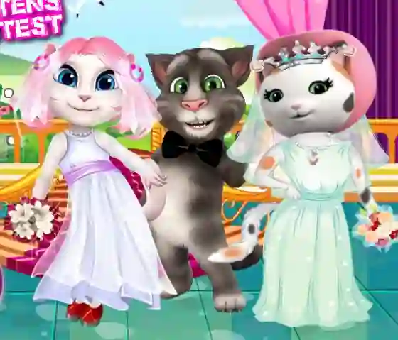 თამაში White Kittens Bride Contest ონლაინ