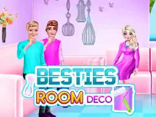 თამაში Besties Room Deco ონლაინ