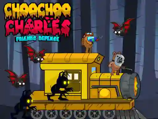 თამაში Choochoo Charles Friends Defense ონლაინ