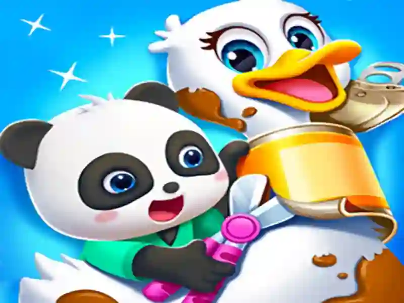 თამაში Baby Panda Pet Care Center ონლაინ