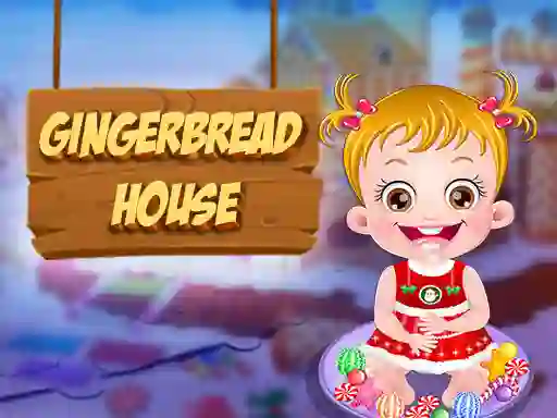 თამაში Baby Hazel Gingerbread House ონლაინ