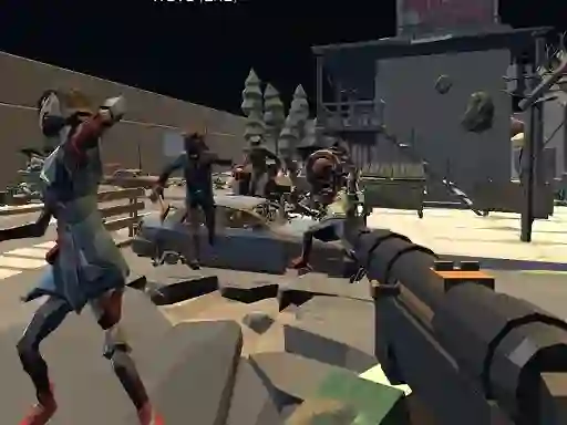 თამაში Zombie Virus FPS ონლაინ