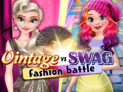 თამაში Vintage vs Swag: Fashion Battle ონლაინ
