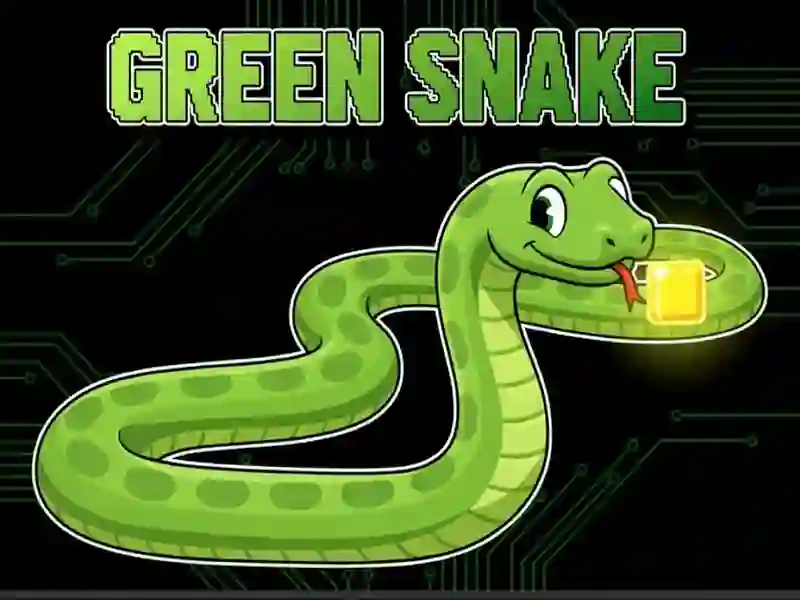 თამაში Green Snake ონლაინ