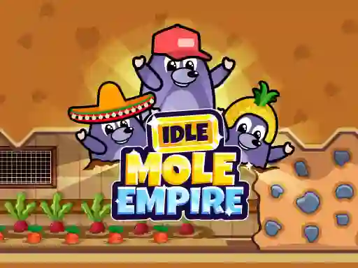 თამაში Idle Mole Empire ონლაინ