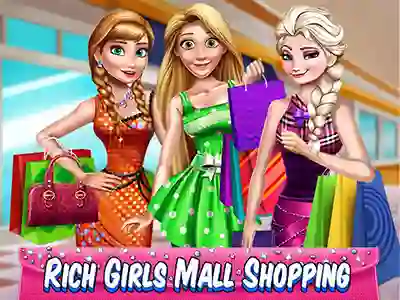 თამაში Rich Girls Mall Shopping ონლაინ