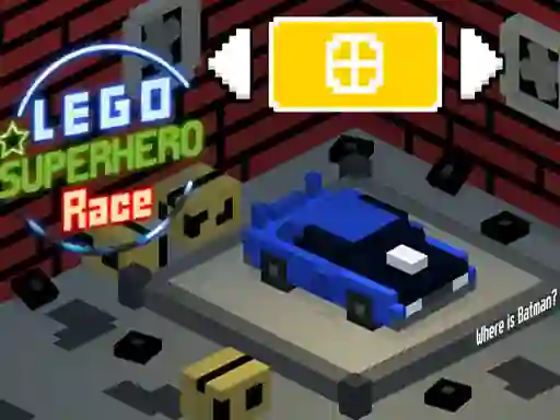 თამაში Lego Superhero Race ონლაინ