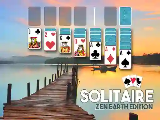 თამაში Solitaire zen earth edition ონლაინ
