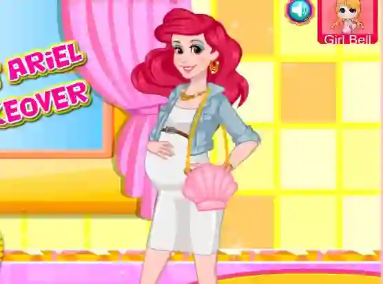 თამაში Pregnant Ariel Real Makeover ონლაინ