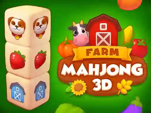 თამაში Farm Mahjong 3D ონლაინ