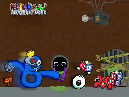 თამაში Rainbow Alphabet Lore ონლაინ