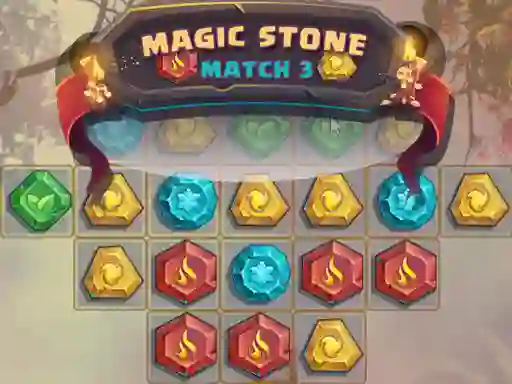 თამაში Magic Stone Match 3 ონლაინ