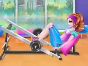 თამაში Princesses: fitness against fat ონლაინ