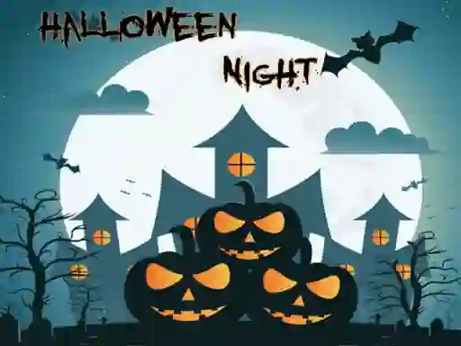 თამაში Halloween Night Jigsaw ონლაინ