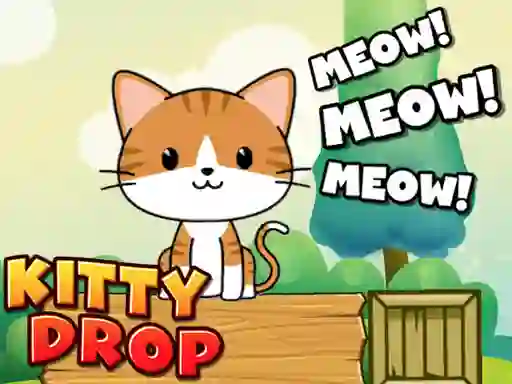 თამაში Kitty Drop save the Kat ონლაინ